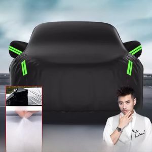 HELLOLEIBOO | Universal Car Cover For Cadillac XT5/S/CT4/CT5/6 Waterproof Sun Protection Heat Insulation Full Cover Four Seasons Application