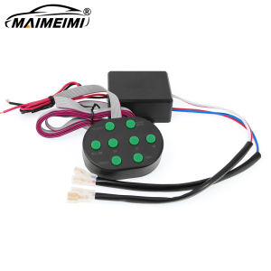 8 Tones Car Musical Air Horn Electric Snail Horn 12V 24V Car Electronic Sound Signal Speaker With 8 Sounds Control Box Button