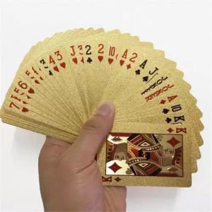 KARTU REMI POKER GOLD FOIL DOLLAR