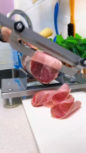 Pork Belly Vegetable Slicer Frozen Meat Processor Cutting Machine Mutton Rolls Cutter Fruit Easy Slicer Kitchen Accessory