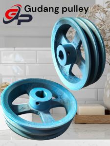 grosir>>pulley besi B2 x 7“ inchi as 1” inchi