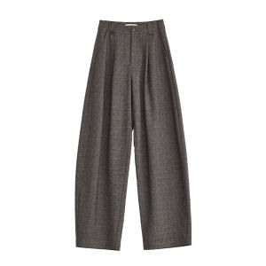Slim Shaping High Waist Extra Long Wide Leg Trousers