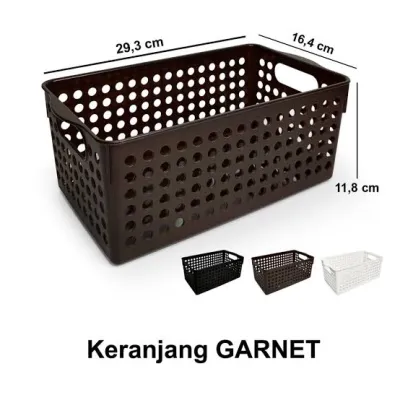 Murah Meriah! Keranjang Garnet Clio / Tempat Penyimpanan Plastik / Storage Organizer