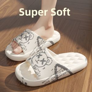 MONLEYTA | Anti-Slip Bathroom Slippers For Pregnant Women Indoor Home Use Odorless Silent EVA Slippers Comfortable Summer Home Sandals