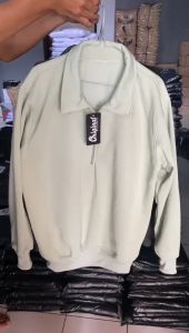 LOCALDISTRO Halfzip Sweater Sweatshirt Men Premium - Halfzipper basic polo premium