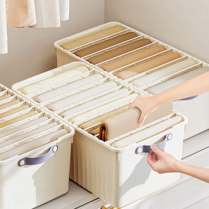 Clothes Storage Box Drawer Style With Layers Sections