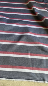 Vải Thô Ford Màu Xám Kẻ 100% Cotton Khổ 1m55 - Dày Vừa Không Co Giãn Mềm - May Sơ Mi Vỏ Gối