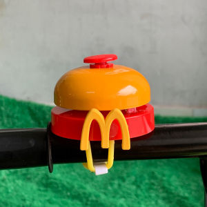 Universal McDonalds Bell Loud Sound Cute Childrens Skateboard Mountain Bike Bell Small Accessory for Road Bikes