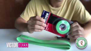 Victor GR233-3 กริปยาง พันไม้แบด ของแท้ แพ็ค 3 ชิ้น นุ่ม บางถนัดมือ แห้งไว ไม่ลื่น [ส่งจากไทย มีของพร้อมส่ง]