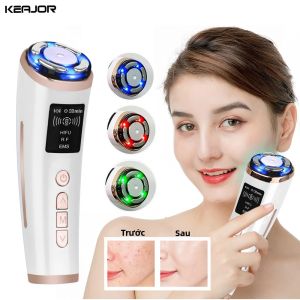 Máy Massage Nâng Cơ Mặt Tần Số Cao Hifu Trẻ Hóa Da EMS Vi Dòng Điện Chống Lão Hóa Làm Săn Chắc Da Mặt Sạc USB