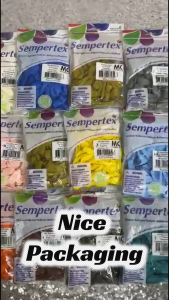 50pcs Sempertex 5 Non Metallic Fashion Round Latex Colorful Belon Set for Party Balloon