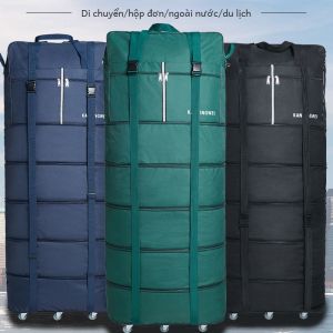 Túi Đựng Hành Lý Du Lịch Gấp Gọn Có Bánh Xe 360 Độ Dung Lượng Lớn