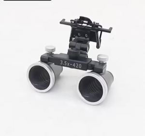 Dental Loupes with 5W LED Surgical HeadlightRechargeable Lithium BatteryAdjustable Filter for ClinicImplantologySurgical Use