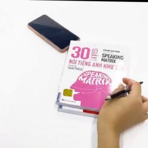 Combo 4 Cuốn Nói Tiếng Anh Như Gió - Speaking Matrix - Học Qua App Online