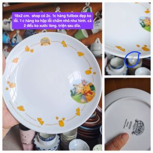 Ly thố cốc dĩa Gấu Pooh Disney vintage dễ thương đủ size