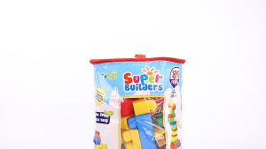 SyokSyok 88pcs Kids Building Blocks Toy Colorful Large Blocks Educational Toy for Toddlers Early Learning