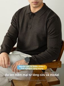 PERDONTOO | Wool & Modal Comfortable Luxury Sweater for Men Anti-Pilling Knitwear