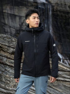 Windproof Water-Repellent Breathable Durable Softshell Jacket