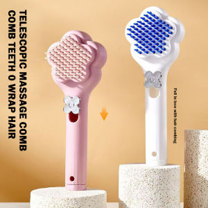 Flower Retractable Comb: A Creative & Simple Self-Cleaning Hair Tool
