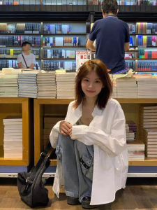 YIWEIYI | Cotton Long Sleeve White Shirt