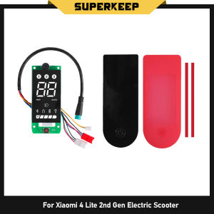 Display For Xiaomi 4 Lite 2nd Gen Electric Scooter Dashboard Switch Panel Plastic Meter Display Cover BT Board Screen Parts