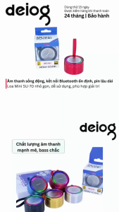 Loa mini SU 70 nhỏ gọn tiện dụng âm thanh sống động cho học tập giải trí và du lịch