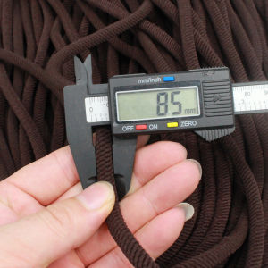 Chopsticks Are Also Thick 8mm Thick High Elastic Hair Bands Hair Band DIY Hair Rope Rope Basic Material Leather Cover Extra Thick