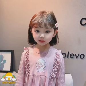 Đồ bộ bé gái bé trai bộ đồ ngủ dài tay quần dài quần áo trẻ em hàng thu đông chất đẹp cotton 100% quảng châu cao cấp phong cách hàn quốc hoạ tiết Elsa đáng yêu