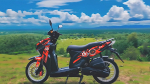 RUSI ROYAL SAMURAI CONCEPT DECAL STICKER