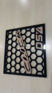 Cover Tutup Radiator DSO - Click Honda Vario PCX ADV Hitam Berlogo TMW M0032