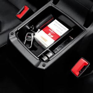 For Volkswagen VW Tiguan MK2 2016 2017 2018 2019 2020 2021 2022 ABS Car Center Console Armrest Storage Box Cover Container Tray