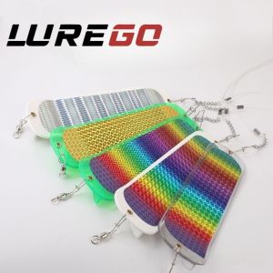 1PC 8-Inch Giant Jigging Lure with Holographic Laser Finish | Long-Cast Diving Lip | Offshore Trolling Lure for Tuna and Grouper