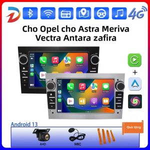 Máy Nghe Nhạc Đa Phương Tiện Ô Tô 7 Inch Cho Opel Astra Meriva Vectra Zafira Với Carplay Auto 4G WiFi GPS Android 13 Màn Hình Cảm Ứng RAM 2GB/4GB