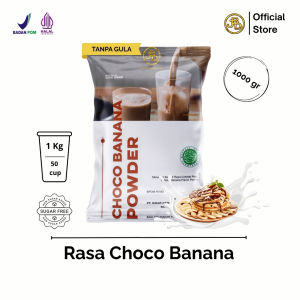 Bubuk Minuman Premium CHOCO BANANA 1Kg || Jakarta Bubble Drink | BPOM&HALAL