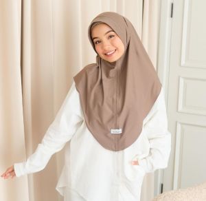 Hijab Instan Jersey Kenan Size L Jilbab Jeblus Lana Kerudung Viral