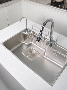 JIAYUN | Antibacterial 316L Stainless Steel Large Single Basin Multifunctional Sink