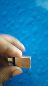 1 Unit OTG Mini USB to Type C Bahan Metal Pro Cell Head Adapter Tipe-C Male to USB Adapter Charger Kipas