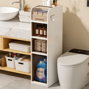 MMZECE | Narrow Space Water-resistant Drawer Storage Cabinet