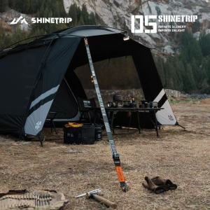 Shinetrip | SHINETRIP Multi-Functional Tactical Guy Rope Strap 4M Adjustable Bold Windproof Tent Canopy Strap for Outdoor Camping Hiking
