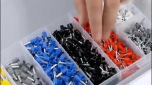 2120PCS Electrical Tube Insulated Terminal VE Tubular Crimp Terminals Wire Cable Connector Ferrules Terminal Connectors