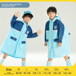 QUANYAN | School Use Waterproof Raincoat for Girls and Boys Grade 1