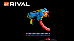 Nerf Rival Challenger MXXIV-1200 Motorized Blaster Curved 12 Round Magazine 18 Nerf Rival Accu-Rounds Gifts For Teens