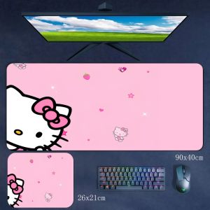 Sanrio | Tấm Lót Bàn Hello Kitty Pink Series Đế Lót Chuột Cao Su Nhiều Kích Cỡ Chất Lượng Cao Đường May Tinh Xảo Dành Cho Văn Phòng Của Sanrio