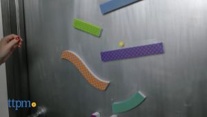 GM Kids (ของแท้ USA พร้อมส่ง 4 - 8 ขวบ) ของเล่น STEM วิเคราะห์ วางแผน สำหรับเด็ก Tumble Trax Magnetic Marble Run (Learning Resources) SM0011