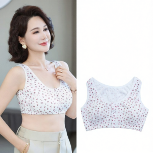JINLANTING | Cotton Easy-to-Open No-Wire Bra