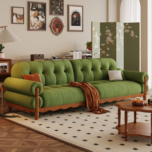 KLESK | Vintage French Style Oil Wax Leather Sofa