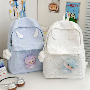 clu New ins niche design junior high school students schoolbag cute girls Backpack ulc
