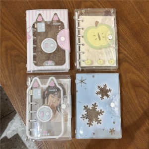 Fresh and Cute Cartoon Pig A7 Notebook