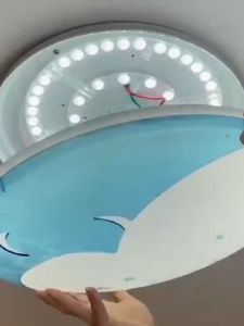 KS แผงไฟ LED แผ่นชิป แผงไฟแม่เหล็ก แสงขาว ใช้ไฟ220V มีแม่เหล็ก ไฟกลม หลอดไฟกลม หลอดไฟLED ตัวใช้แทนหลอดนีออนกลม