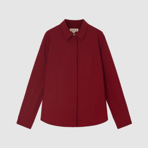 ICICLE | New Spring Stretch Silk Wool Blend Shirt